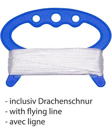 Cim Dragon Kit - DIY Children's Kite Set | 43x43cm | Includes Wax Pens & Dragon Cord - Buy Online on GoSupps.com