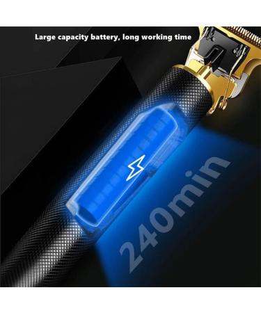 Yamloveme Trimmer - Electric Cordless Hair Edgers Clipper T Blade Liners Grooming Hair Cutting Kit with 4 Guide Combs USB-C Fast Charging Waterproof Wet Dry Zero Gap Beard Trimmer (2C) - Buy Online on GoSupps.com