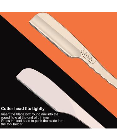 Premium Foldable Hair Trimmer Tool for Smooth Edges & Eyebrows - Silver Adjustable Color Grades - Buy Online on GoSupps.com