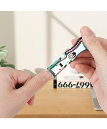LALASTYLE German Toe Nail Clippers German Thick Nail Clippers Lux Grip German Nail Clippers with Catcher Senior Heavy Duty Nail Cutter for Men - Buy Online on GoSupps.com