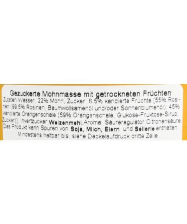 Bakalland Ready-Made Poppy Seed Mixture - Pack of 3 Cans (3 x 850g) | International Shipping Available - Buy Online on GoSupps.com