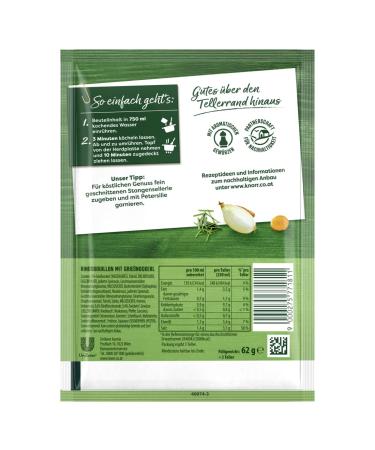 Buy Knorr Kaiserteller Semolina Dumpling Soup - 14x62g | International Shipping Available - Buy Online on GoSupps.com
