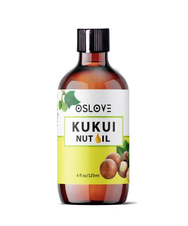 Pure Kukui Nut Oil-Cold Pressed use on skin and hair- 4 oz