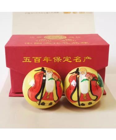 Unbit Baoding Balls - Stress Relief & Relaxation Therapy | Chinese Fitness Finger Exercise Stress Balls (Color: C) - Buy Online on GoSupps.com