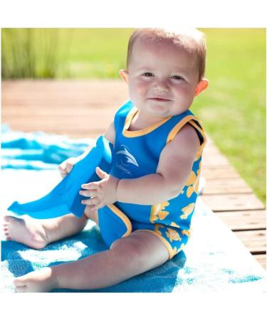 Konfidence Babywarma Boys 2mm Neoprene Baby Wetsuit - Navy Sea Friends | 50+ UV Protection | 0-6 Months - Buy Online on GoSupps.com