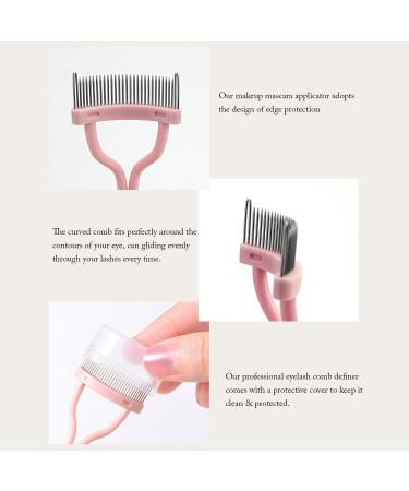 Eyelash Curler & Comb Set with 2 Refill Pads - Pink | Shop Internationally at Your Store Name - Buy Online on GoSupps.com