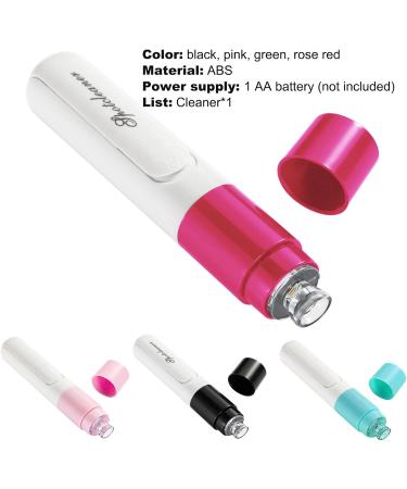 Electric Face Cleaner Pore Cleaning Mini Blackhead Remover Face Dirt Pore Cleaner Gentle Exfoliating Skin Cleaning Tools for Home Use - Green - Buy Online on GoSupps.com