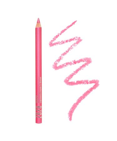 Zuzu Luxe Lip Pencil (Fraise - Fuchsia/Cool), Lipliner Infused with Jojoba Seed Oil, Aloe for ultra hydrated lips. Natural, Paraben Free, Vegan, Gluten-free,Cruelty-free, Non GMO,0.04 oz.