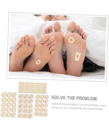 DOITOOL 4sheets Latex Corn Stickers Toe Spacer Toe Feet Pads Cushions Feet Foot Protectors for Feet Silicone Gel Stickers Feet Corn Cushion Corn Pads for Toe Feet Corn Patch - Buy Online on GoSupps.com