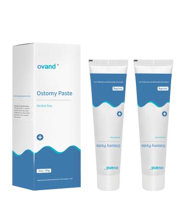 Ostomy Paste Alcohol-Free Skin Barrier Ostomy Paste for Stoma Filling to Prevent leaks Stoma Care Supplies Ostomy Supplies (2 Box)