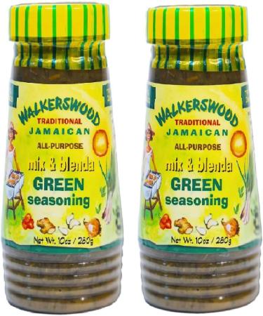 Walkerswood Traditional Jamaican Green Seasoning 280g (Pack of 2) in a Premier Life Store Box - Buy Online on GoSupps.com