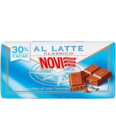  Italian Gourmet E.R. Novi Classic Milk Chocolate Bars 30% Cocoa 100g + Tomato Pulp Italian Gourmet Tomato Pulp 400g Box of 6 - Buy Online on GoSupps.com
