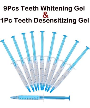 Soniker Teeth Whitening Kit with Blue LED Light - 9x3ml Gel + 3 Mouth Trays for Tooth Whitening - Buy Online on GoSupps.com