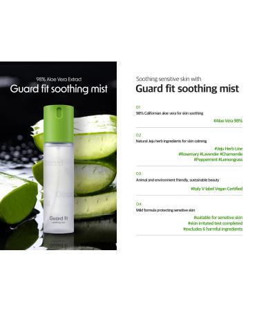 Charmzone Guard Fit Soothing Spray 3.38 fl oz - Korean Skincare for Sensitive Skin - Buy Online on GoSupps.com