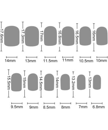 Sarkoyar Nail Art Patch Black Border French Fake Tips Exquisite ABS 10 - Buy Online on GoSupps.com