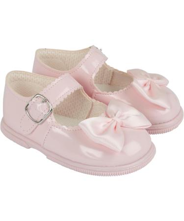 Baypods Toddler Shoes: Girls First Walking Shoes with Anti-Slip Sole - Size 6 UK Pink Patent - Buy Online on GoSupps.com