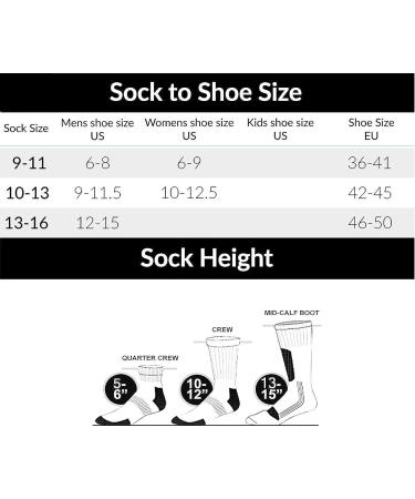 Diabetic Socks - Non-Binding Cotton Crew 12 Pairs White - Men Women 10-13 - Buy Online on GoSupps.com