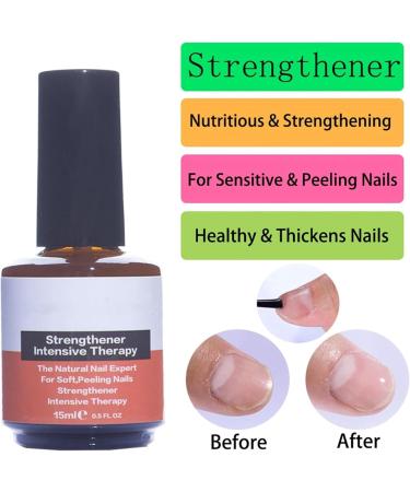 Nail Strengthener for Damaged Nails Nail Strengthener Nail Growth Treatment for Nail Repair Nail Growth and Strengthener Nail Strengthening Treatment Nail Hardener for Damaged Nails Peeling Splits - Buy Online on GoSupps.com