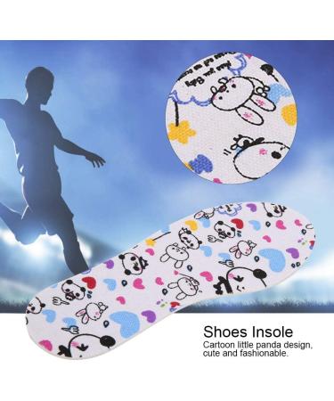 Kids Shoe Inserts | Memory Sponge Panda Massage Insoles for Kids | Soft Breathable Non-Slip & Cut-to-Fit | Comfortable Support for Children - Buy Online on GoSupps.com