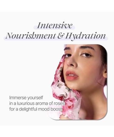 Buy PETITFEE Rose Petal Satin Hand Mask - Nourishing Moisturizing Gloves Peptide & Collagen Infused Rose Scented Hand Treatment (5 Pairs - Buy Online on GoSupps.com