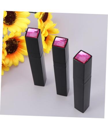 Healvian 3pcs Eyelash Glue Tube Eyelash Spoolies Empty Mascara Bottle Empty Eyeliner Tube Black - Buy Online on GoSupps.com