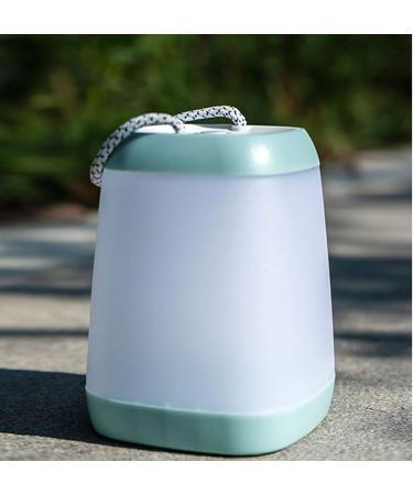 USB Rechargeable Night Light for Kids | Portable Camping Lantern with 3 Modes | Cyan | Indoor Outdoor Bedroom Emergency Use - Buy Online on GoSupps.com