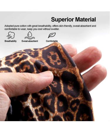 Fashband Boho Leopard Print Headbands - Pack of 3 | Elastic Stretchy Hair Bands for Women and Girls - Buy Online on GoSupps.com