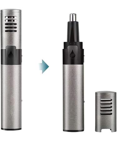 Portable Ear & Nose Hair Trimmer - USB Rechargeable & Stainless Steel Blade for Men & Women - Multi-Functional Facial Hair Remover (Black - Buy Online on GoSupps.com