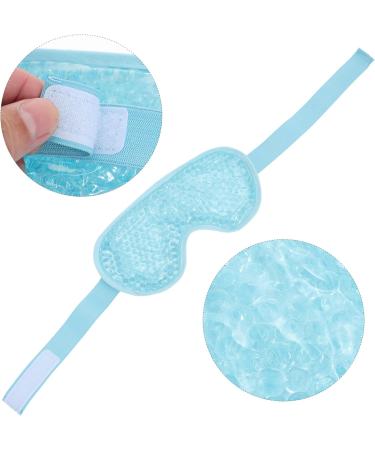 Beavorty 1pc Cold Compress Hot Compress Eye Mask Cooling Patch Eye Mask Eye Shades for Sleep Cooling Eye Compress Eye Pad Heat Eye Ice Eye Hot and Cold Compress Travel Ice Bag Blue 20X10X1CM - Buy Online on GoSupps.com