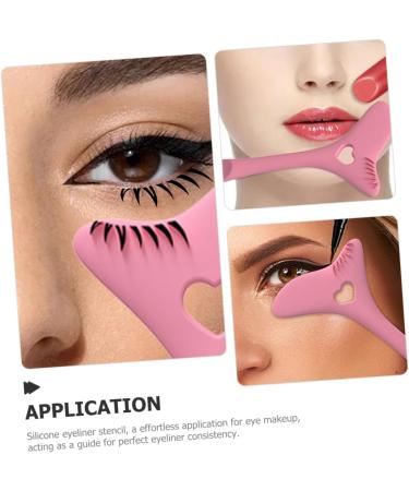 POPETPOP Eyeliner Eye Makeup Tool Makeup Tools Eye Shadow Stencil Rose Powder Blindfold Eye Protection - Buy Online on GoSupps.com