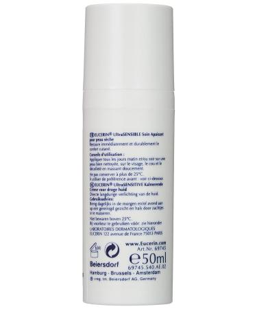 Eucerin Ultra Sensitive Dry Skin Soothing Care 50ml | Eucerin Skin Care - Buy Online on GoSupps.com