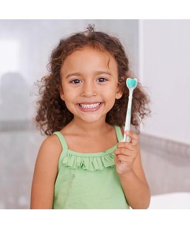 Double-Sided Sensory Autism Toothbrush - Travel-Friendly 360 Soft Bristles for Kids | Titieregr n - Buy Online on GoSupps.com