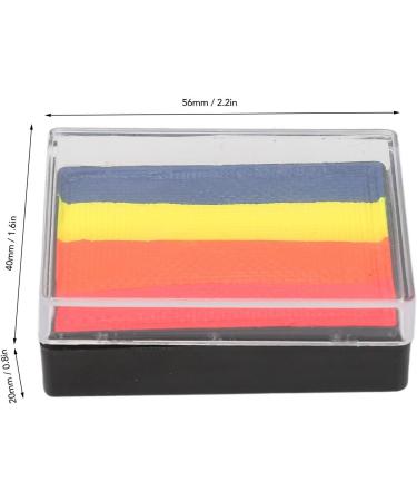  OUCRIY 4 Colours Split Cake Palette for Kids and Adults Water Activated Makeup Face and Body Paint for Cosplay Halloween 30G (24) - Buy Online on GoSupps.com