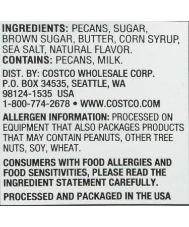 KIRKLAND SIGNATURE Praline Pecans 2.5lb - Delicious Praline Flavor - 2.5 Pound Pack - High Quality Snack - Buy Online on GoSupps.com