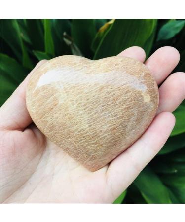 Natural Orange Moonstone Sunstone Love Play with ore Can be Used for (Size : 130-160g) HOMEZHOU (Size : 130-160g) - Buy Online on GoSupps.com