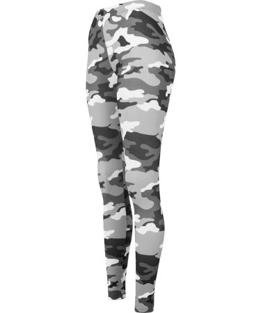 Buy Urban Classics Women's Camo Leggings - Stylish Yoga & Fitness Pants | XS-5XL | Multi-Colored Snow Camo 787 - International Shipping Available - Buy Online on GoSupps.com