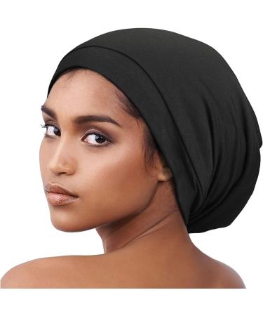 Silk bonnet for curly hair natural hair women and men - Buy Online on GoSupps.com
