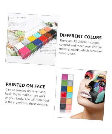 Angoily Body Painting Kit - Oil Based Face Paint for Halloween Parties & Kids Art Supplies - Buy Online on GoSupps.com