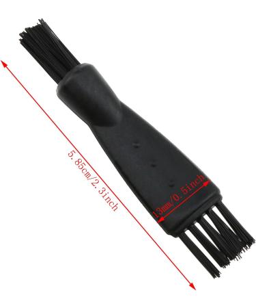 Haidong 12-Piece Black Shaving Set - Premium Shaving Brush Razor & Cleaning Brush for Smooth Shaves | International Shipping Available - Buy Online on GoSupps.com