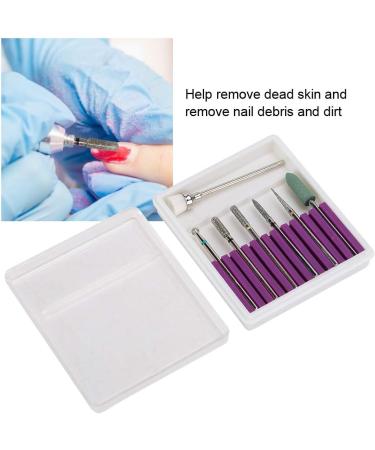 NAROOTE Nail Grinding Heads Nail Art Grinding Head Dead Skin Removal Nail Drill Bits Sanding Polishing Head Set(GH-06) - Buy Online on GoSupps.com