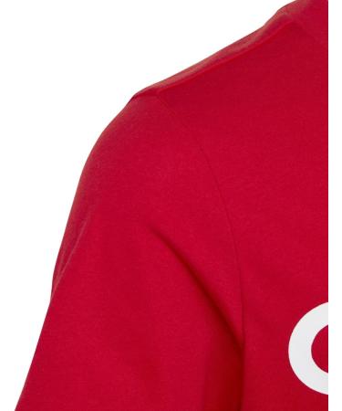 adidas Unisex Kids U Lin Tee T-Shirt (Short Sleeve) 164 - Better Scarlet/White | Shop Internationally for Quality Kids Apparel - Buy Online on GoSupps.com