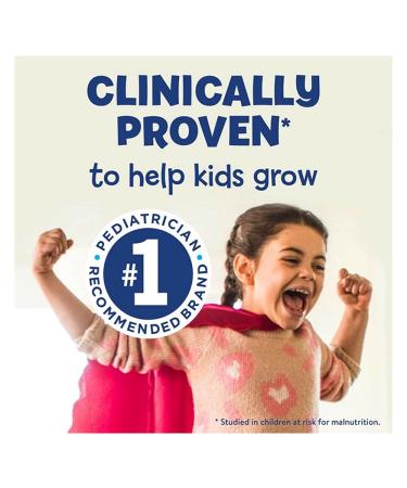 PediaSure Grow & Gain Kids Nutritional Shake with Fiber, Protein, DHA, Vitamins & Minerals - Strawberry 8 fl oz (Pack of 6) - Buy Online on GoSupps.com