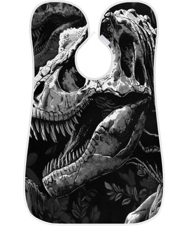 Dinosaur Skeleton Beard Bib Apron - Best Beard Hair Catcher for Men | Perfect Gift for Father's Day Anniversaries & Christmas - Buy Online on GoSupps.com