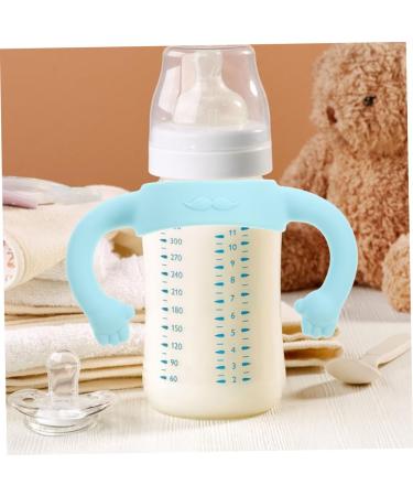 Toyvian 8 Pcs Bottle Handle Milk Bottle Accessories Bottle Grip Silicone Bottle Grip Bottle Grip Milk Bottle Grips Wide Mouth Silicone Soft 14.00X5.00X5.00CMx4pcs Sky-bluex4pcs - Buy Online on GoSupps.com