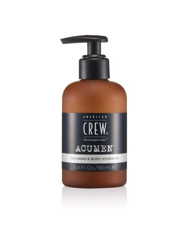 Men's Hand & Body Lotion by American Crew, 24 Hour Help, Acumen Daily Lotion for Moisturized & Refreshing Skin, 6.4 Fl Oz - Buy Online on GoSupps.com