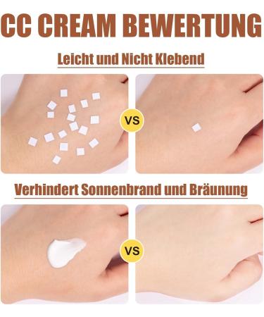 EONFAVE cr me CC correctrice de couleur pour le visage cr me couvrante compl te CC - Buy Online on GoSupps.com