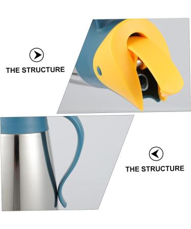 Milisten 2 Pcs Lecythus Large Capacity Oil Bottle Metal Oil Bottle Car Stickers Automatic Oil Bottle Soy Sauce Pot Metal Oil Cruet Olive Oil Condiment Oil Bottle Oil Rack Barbecue Glass 9X9CMx2pcs Yellowx2pcs - Buy Online on GoSupps.com