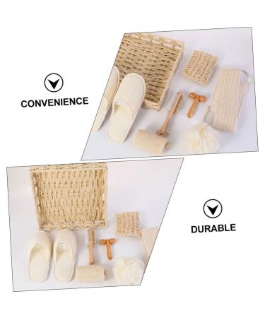 FRCOLOR Bath Massage Set - Body Scrub Brush & Spa Kit for Women | Cosmetology Shower Supplies - Buy Online on GoSupps.com