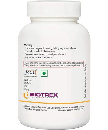 Saheli Biotrex Nutraceuticals Carica Papaya Leaf Extract Powerful Anti-oxidants (500 mg 60 Capsules)- Pack of 2 - Buy Online on GoSupps.com