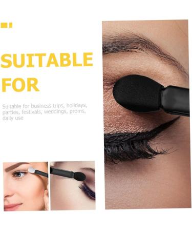 Healeved 600 Pcs Cotton Eyeshadow Brush Supple Makeup Brush Women Makeup Brush Eye Brush for Makeup Non Latex 5x1x0.5cmx5pcs Assorted Colorx5pcs - Buy Online on GoSupps.com